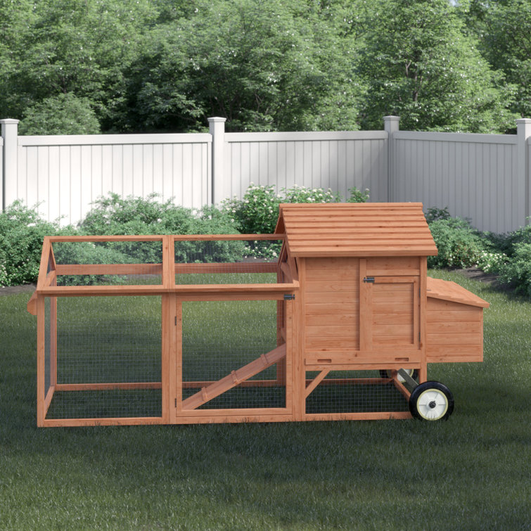 Archie & Oscar™ Bayer Chicken Coop with Chicken Run For Up To 6
